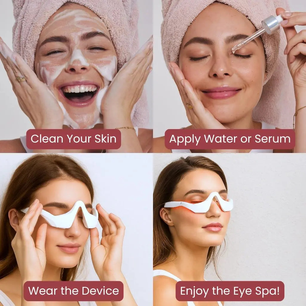 Rédelisse™ Red Light Eye Massager