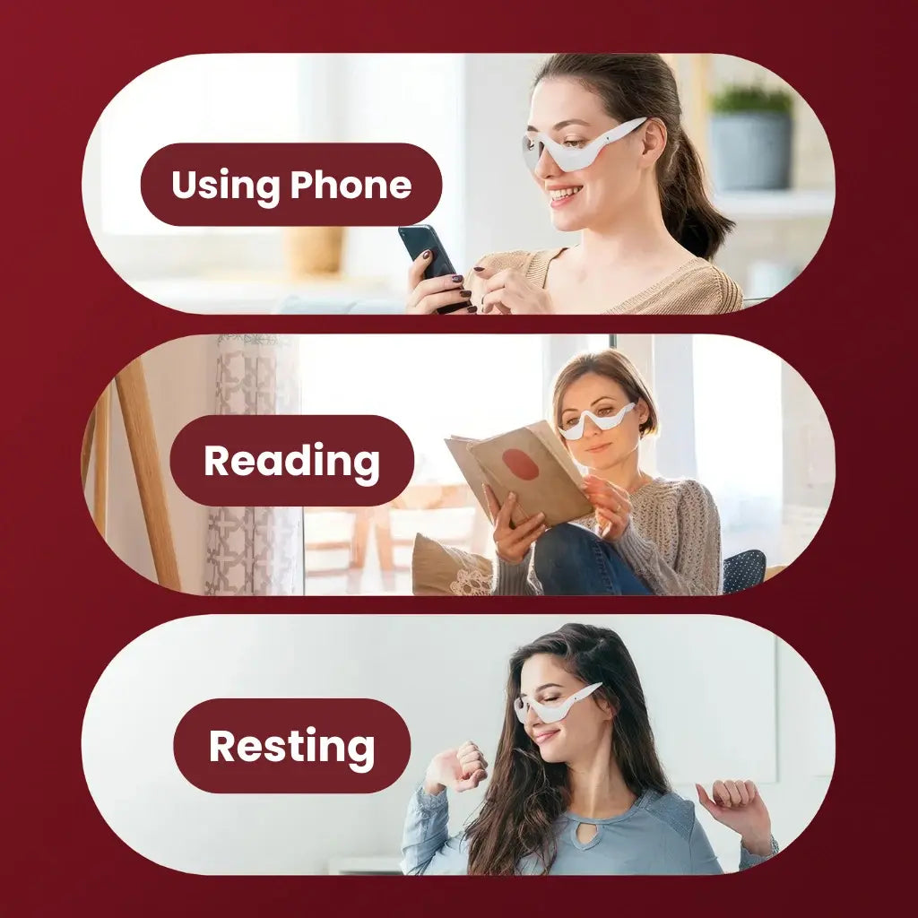 Rédelisse™ Red Light Eye Massager