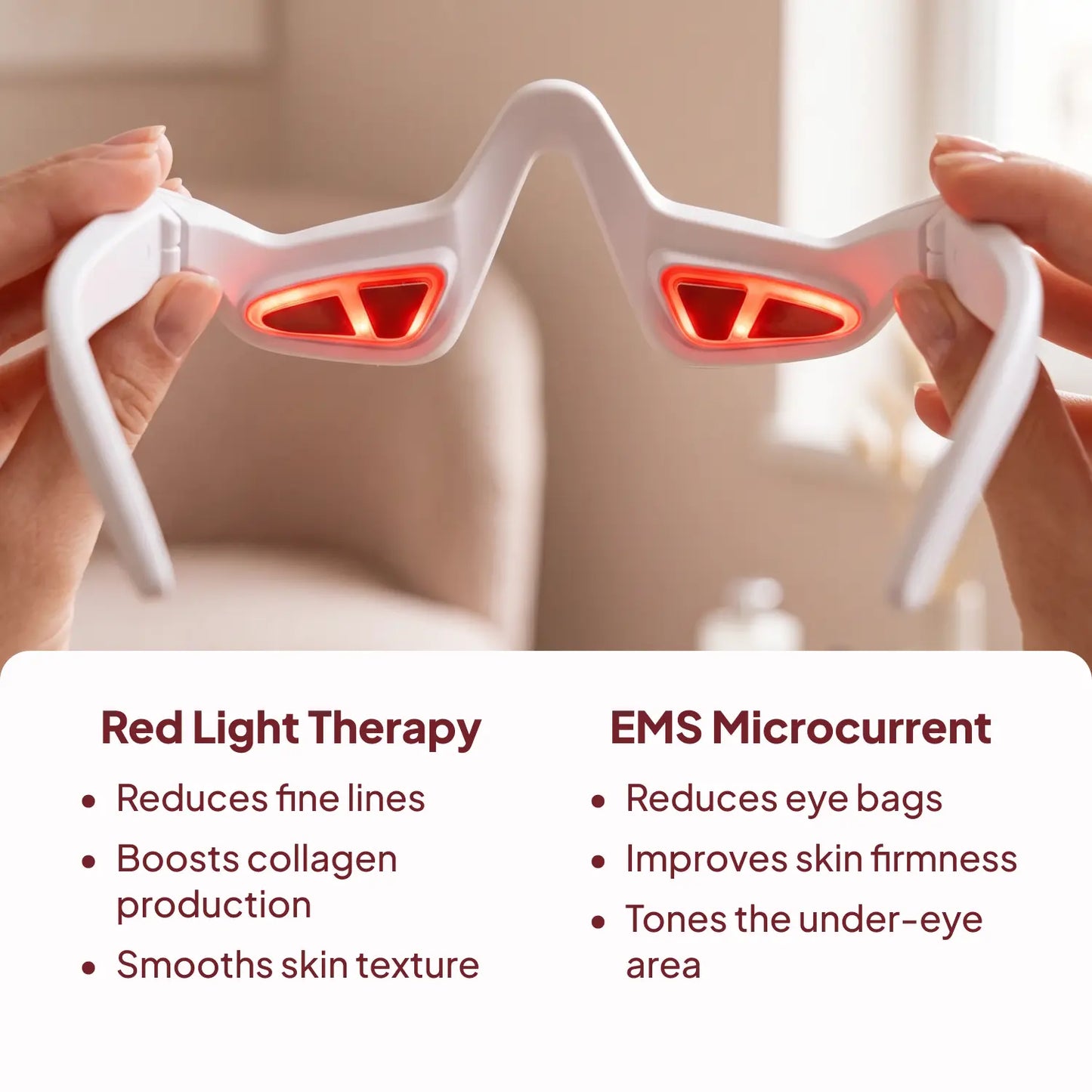 Rédelisse™ Red Light Eye Massager