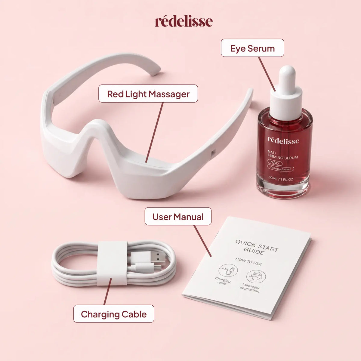 Rédelisse™ Red Light Eye Massager
